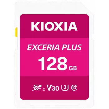 Zibatmiņa Kioxia 128GB SDXC UHS-I Exceria Plus