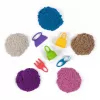 Kinetic Sand Castle Case - Lime zaļa