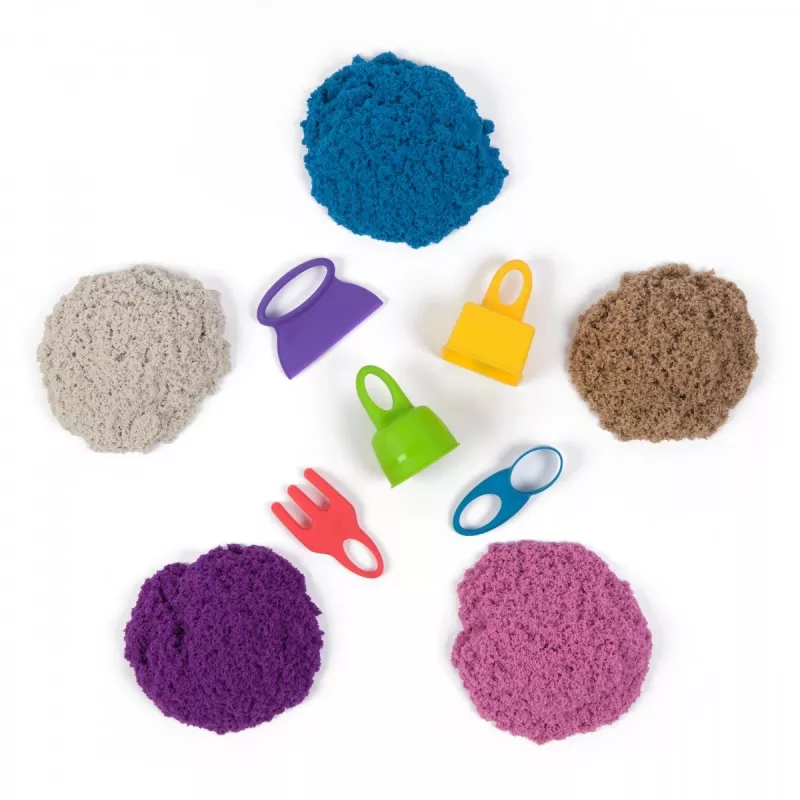 Kinetic Sand Castle Case - Lime zaļa
