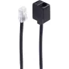 shiverpeaks BS70223-8/4 telefona kabelis 3 m melns (BS70223-8/4)