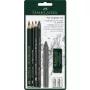 Grafīta zīmulis Faber-Castell 112997 Daudzkrāsu 7 gab. Melna Zaļa Pelēka