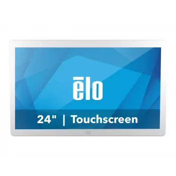 Elo Touch Solutions 03-Series, 61cm (24), projicētā kapacitatīvā, 10 TP, Full HD, USB, komplekts (USB), balts TFT monitors, 16:9, Displeja diagonāle: 61 cm (24), projicētā kapacitatīvā, Multi T
