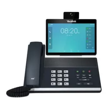 Yealink SIP-VP59 IP videotālrunis ar kameru, Wi-Fi, Bluetooth 4.2, klasiski pelēks