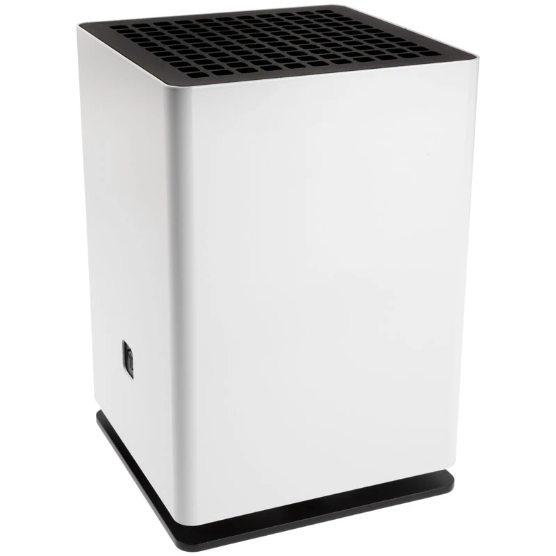 HGC Osmi 3.1 alumīnija Mini-ITX korpuss — balts