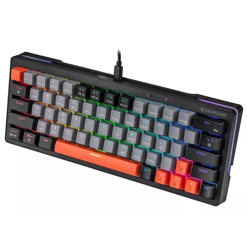Mehāniskā tastatūra Tracer GAMEZONE EVO1 HOT SWAP 63 (Pelēka) TRAKLA47297