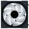 Lian Li UNI FAN SL-INF bezvadu ARGB PWM 140 mm korpusa ventilators, melns