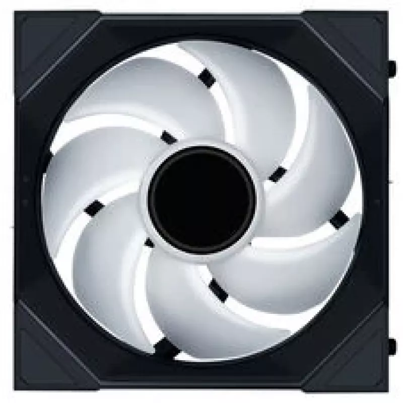 Lian Li UNI FAN SL-INF bezvadu ARGB PWM 140 mm korpusa ventilators, melns