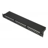 Extralink CAT6 STP V2 | Plāksterpanelis | 24 Porti