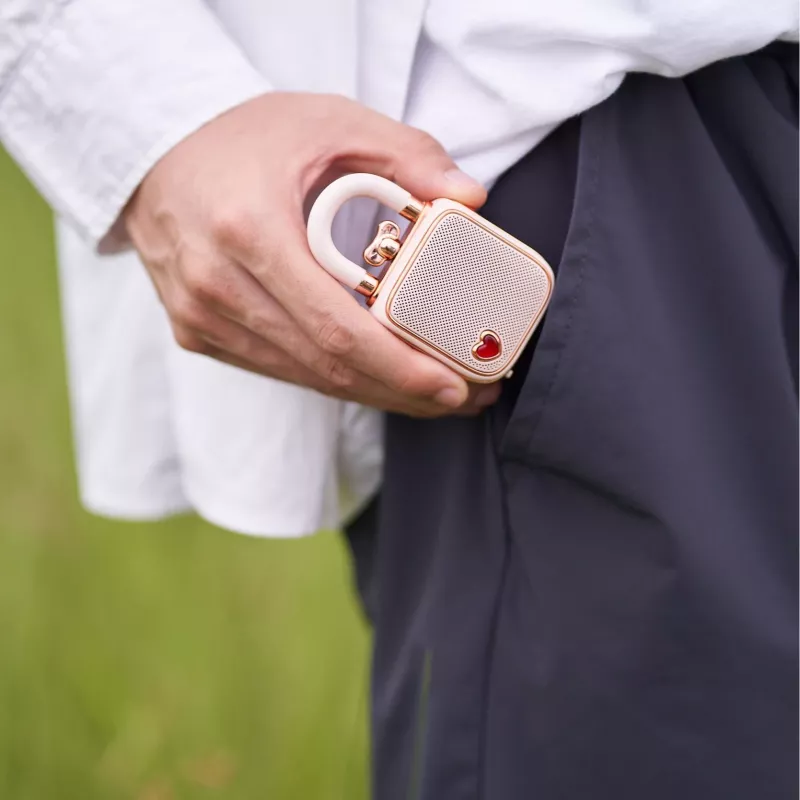 Mono Portable Speaker Divoom LoveLock rozā