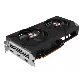 Grafikas karte Sapphire Radeon RX 9060 XT 8GB GDDR6, 128-bit, PCIe 5.0, 3320 MHz, 2x DP + HDMI