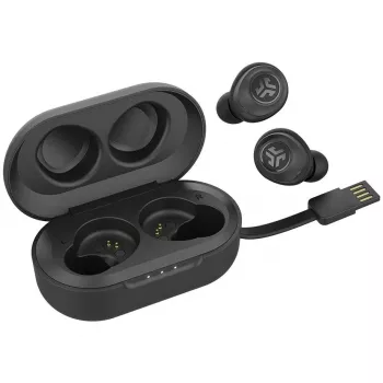 JLab JBuds Air True Headphones Wireless In-Ear USB Type-A Bluetooth Melns (IEUEBJBUDSAIRRBLK82)
