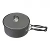 Kempinga katls ESBIT PT1100HA — Alumīnija katls 1,1 L, Ø14,8 cm, 227 g, melns