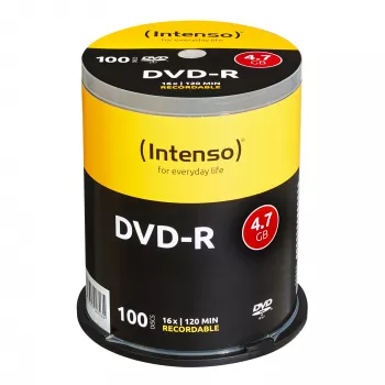 DVD-R Intenso 4,7 GB 100 gab.