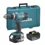 Makita DHP453RFE urbjmašīna Keyless Melna,Zila 1.8 kg
