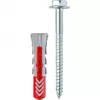 FISCHER DĪBELIS DUOPOWER 10x50 S 25 gab. AR SKRŪVI