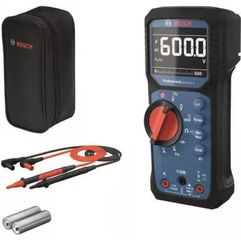 Digitālais multimetrs Bosch GDM 600-15 (modelis 0601077300) maiņstrāvas/līdzstrāvas sprieguma un elektriskajiem mērījumiem
