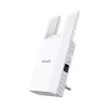 Tīkla retranslators TENDA T10 2.4 GHz Wi‑Fi 4, 300 Mbps, 2 ārējās antenas, 1x RJ-45, balts