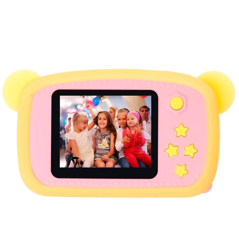 Bērnu digitālā kamera Extralink H25 oranža 1080P 30fps 2.0 collu ekrāns