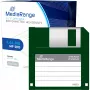 Floppy disks MediaRange MR200 3.5 collas 1,44 MB 10 gab., sarkana un dzeltena