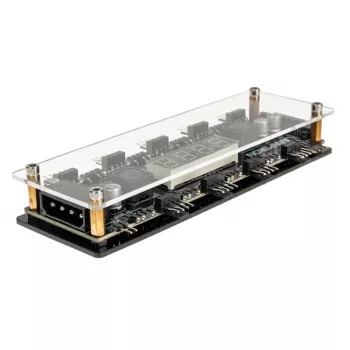 Lamptron LP801 ventilatora kontrolieris ar displeju