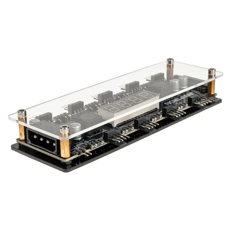 Lamptron LP801 ventilatora kontrolieris ar displeju