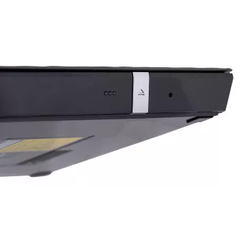 Ārējais DVD±RW optiskais diskdzinis ASUS SDRW-08D2S-U Lite, USB 2.0, melns, 24x CD / 8x DVD, 142×142×20 mm