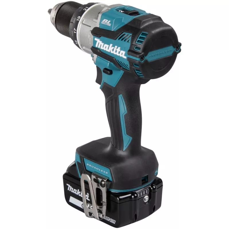Makita DHP489RTJ skrūvgriezis/triecienskrūvgriezis 1800 apgr./min Melns, Zils