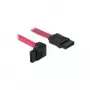 SATA kabelis DeLOCK 0,5m Sarkans