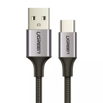Ugreen USB-A/USB-C QC 3.0 3A 2m US288 kabelis (pelēks)