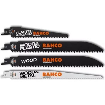 Metāla zāģa asmens Bahco 3942-WOOD-SET-5P