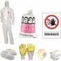 Brīdinājuma uzlīmju komplekts cimco Asbest Tages-Set easy XL 15 gab. 145081 — azbesta brīdinājuma etiķetes