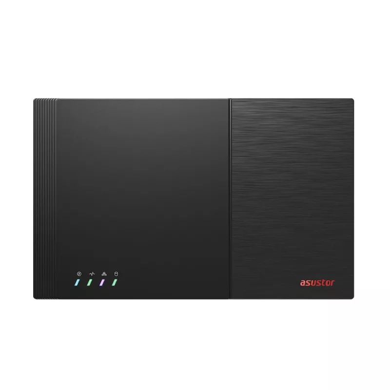 Asustor FS6712X NAS/storage server Compact Intel® Celeron® N5105 4 GB DDR4 0 TB Melns