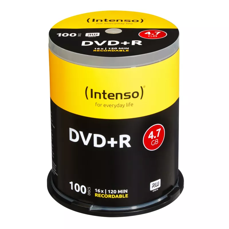 DVD+R Intenso 4111156 4.7 GB 100 gab.