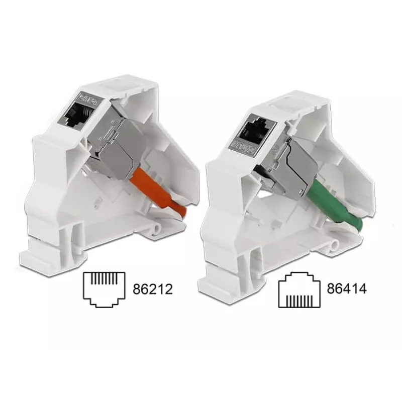 Montāžas komplekts DeLOCK 86414 balts