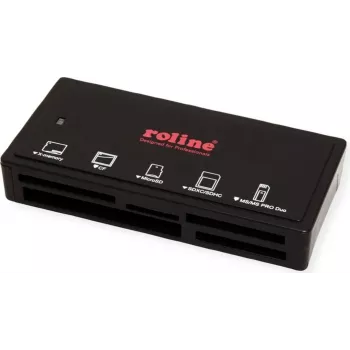 ROLINE USB3.2 Gen1 Multi Card ārējais melns - Karšu lasītājs (15.08.6249)