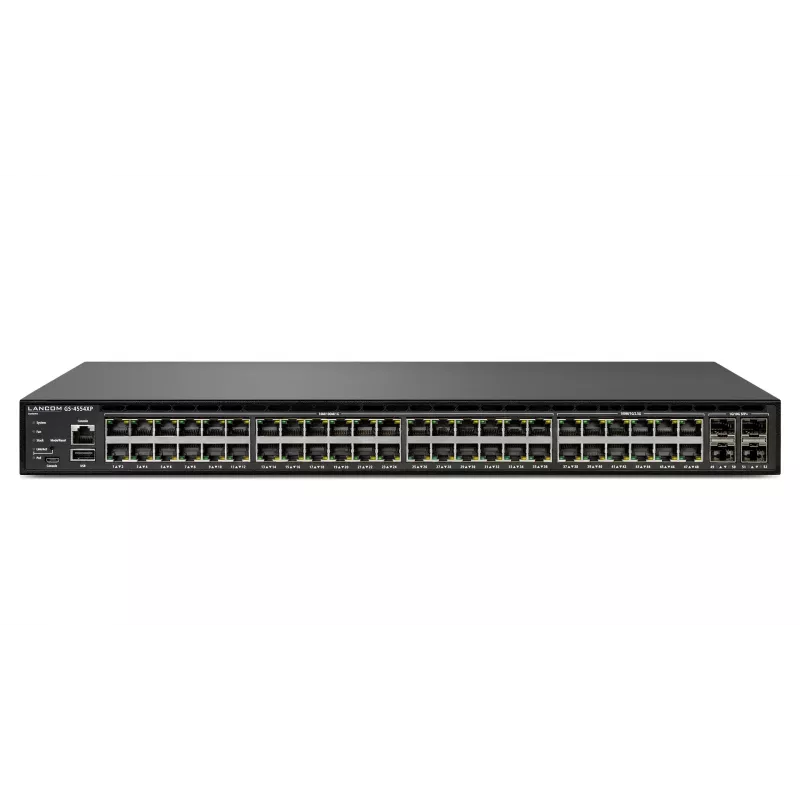 Pārvaldāms slēdzis Lancom Systems GS-4554XP L3 2.5G Ethernet 54 porti PoE