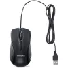 DICOTA - Pele - piemērota abām rokām - Lāzers - 3 pogas - Vadu - USB - Melna (D32011)