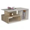 Topeshop PRIMA SON MIX kafijas / sānu / gala galdiņš, kafijas galdiņš, brīvās formas, 1 kāja