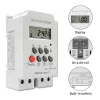 DIN-sliedes elektroniskais taimeris QOLTEC PC0629 — 24V barošana, 16A izeja