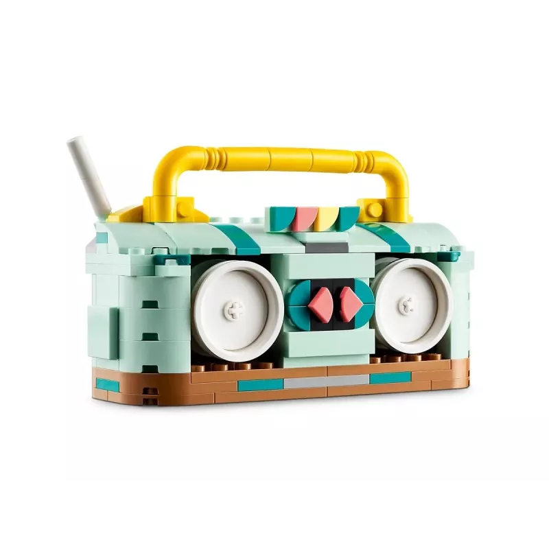 LEGO Creator būvējamas retro skrituļslidas, komplekts 31148, 2-in-1 modelis, 342 detaļas, 140×160×70 mm