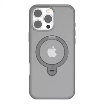 Telefona maciņš Torras UPRO OSTAND SPIN SERIES iPhone 16 Pro Max, titāna pelēks
