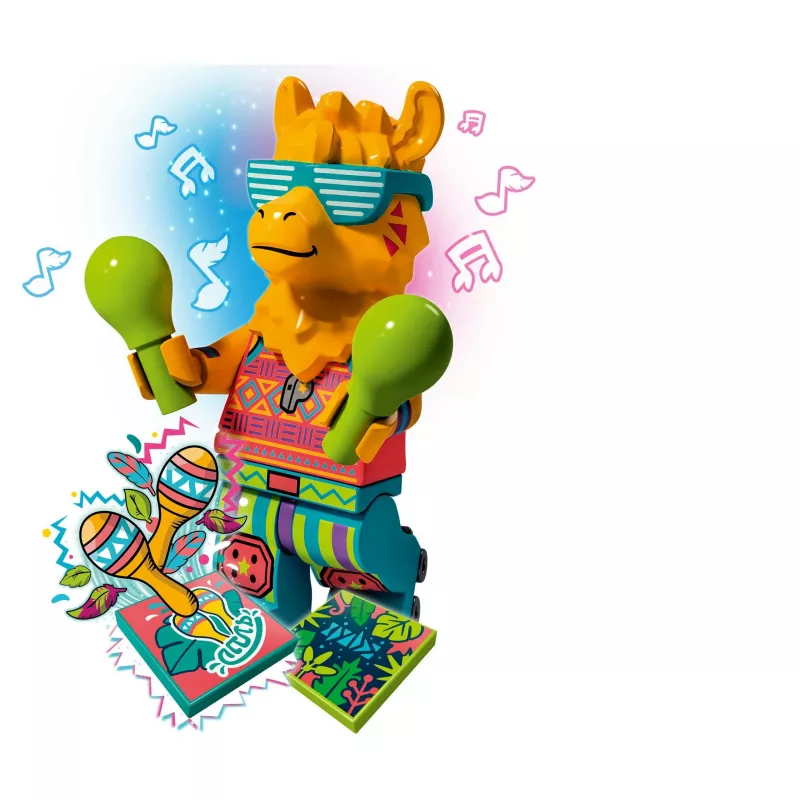 LEGO VIDIYO BeatBox 43105 Party Llama — interaktīvs mūzikas un deju spēļu komplekts