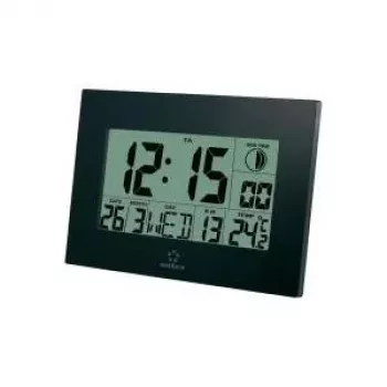 Sienas pulkstenis Renkforce E0311R — taisnstūrveida 230 × 163 mm, melns