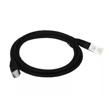 A-LAN KKU5CZA0.5 tīkla kabelis Melns 0.5 m Cat5e U/UTP (UTP)