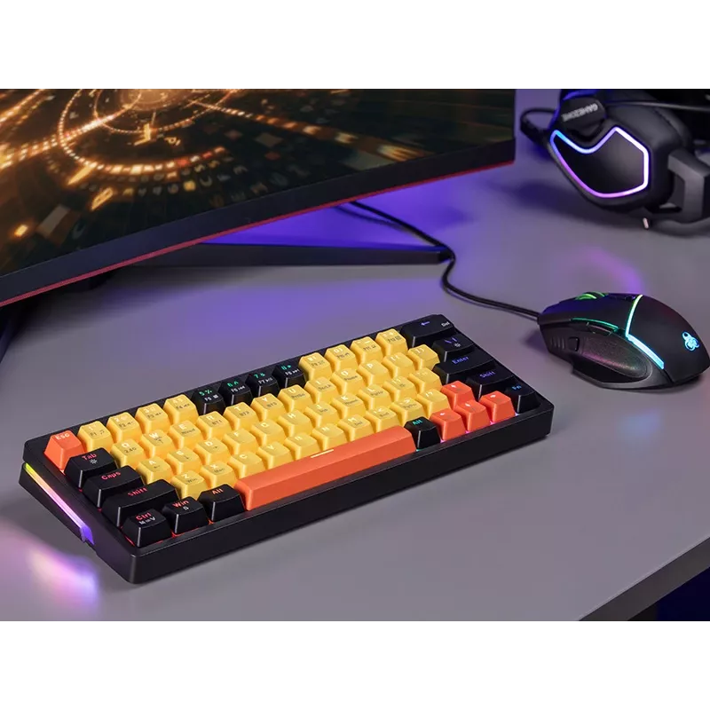 Mehāniskā tastatūra Tracer Gamezone EVO2 Hot Swap 63 (Dzeltena)
