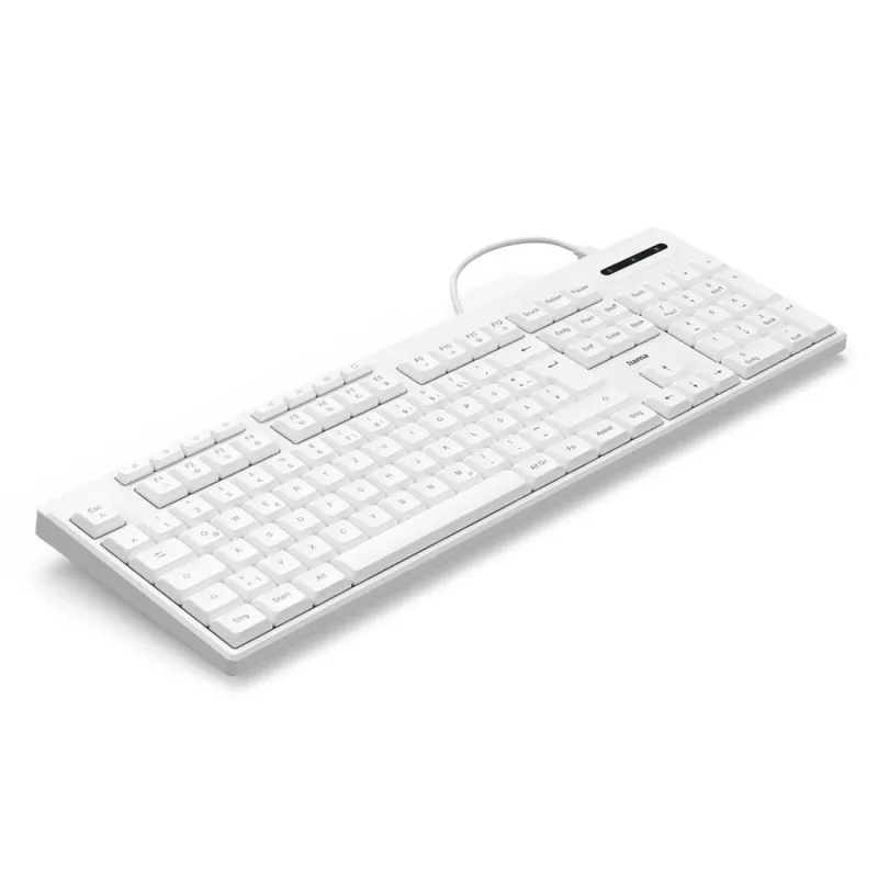 Vadu klaviatūra Hama CK-200 USB, balta