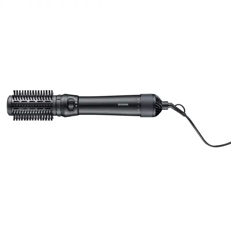 Severin WL 0241 matu veidošanas rīks Karstā gaisa birste Silts melns 1000 W 1,8 m