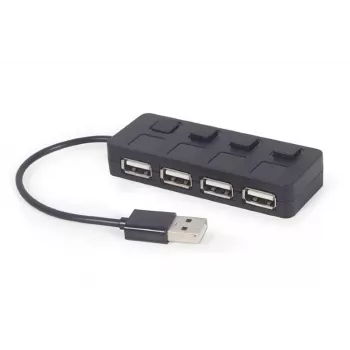 USB 2.0 saskarnes centrmezgls Gembird UHB-U2P4-05 ar 4 USB pieslēgvietām