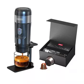 Pārnēsājama 3-in-1 kafijas automāts ar futrāli 80W HiBREW H4A