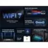 Galda maršrutētājs MERCUSYS MR25BE EasyMesh Wi‑Fi 7 divjoslu 2,4/5 GHz, 3600 Mbps, 3× Gigabit LAN, 4 ārējās antenas